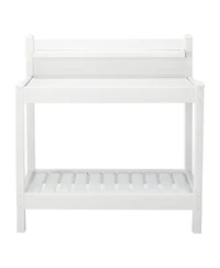 Dura-Trel Greenfield Outdoor Table Potting Bench for Gardening Supplies