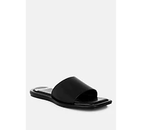 Rag & Co Women's Winona Comfortable Square Toe Flats