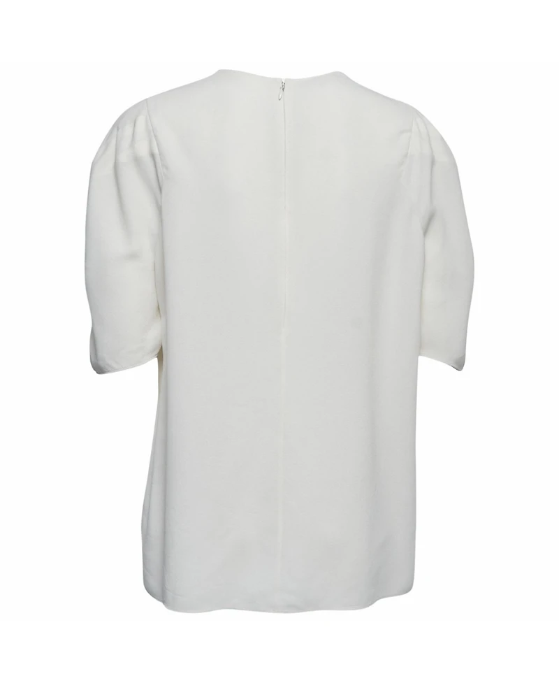Pre-Owned Stella Mccartney Women's Crepe Slit Sleeve Detail Blouse