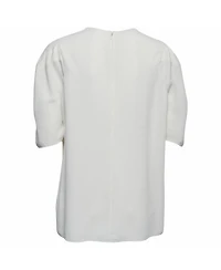 Pre-Owned Stella Mccartney Women's Crepe Slit Sleeve Detail Blouse