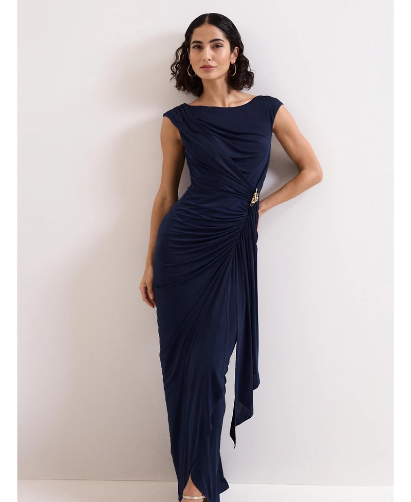 Phase Eight Women's Donna Ruched Detail Maxi Dress
