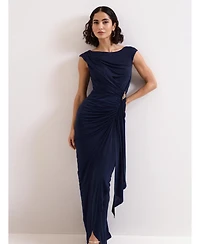 Phase Eight Women's Donna Ruched Detail Maxi Dress