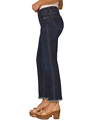 Democracy Petite Itty Bitty High-Rise Cropped Jeans