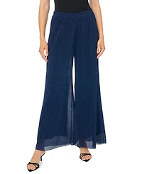 Msk Petite Pull-on Wide-Leg Pants