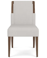 Amelie Rectangular 5-Piece Wood Dining Set (Table & 4 Upholstered Side Chairs)