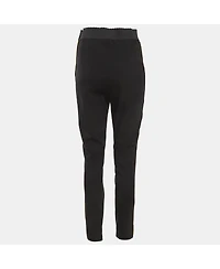 Pre-Owned Dolce & Gabbana Women's Crepe Skinny Trousers