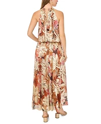 Msk Women's Printed Maxi Dress