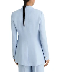 Reiss Women's Double-Breasted Peak-Lapel Suit Jacket