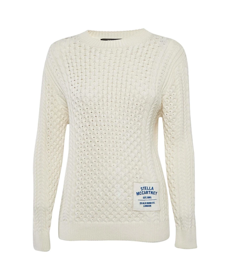 Pre-Owned Stella Mccartney Women's Cable Knit Sweater
