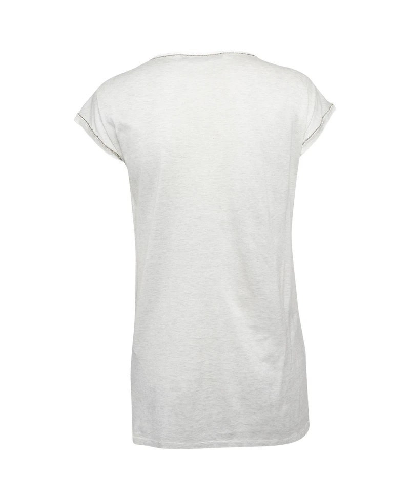 Pre-Owned Roberto Cavalli Women's Jersey Embellished T-Shirt