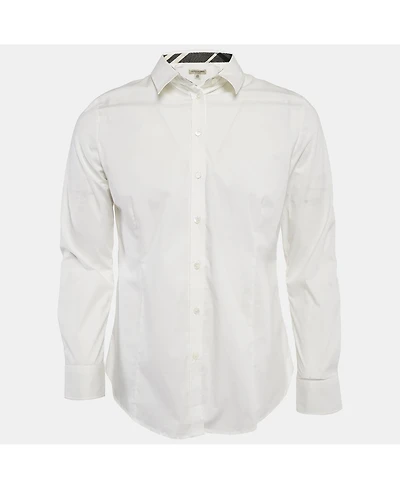 Pre-Owned Burberry Men's London Cotton Button Front Shirt
