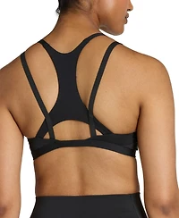 adidas Women's Optime Workout Strappy Light Support Training Bra
