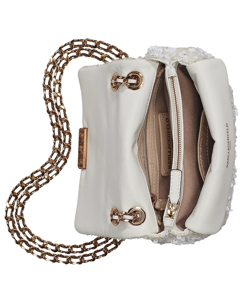 Karl Lagerfeld Paris Lafayette Magnetic Mini Crossbody Handbag