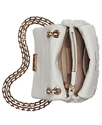 Karl Lagerfeld Paris Lafayette Magnetic Mini Crossbody Handbag