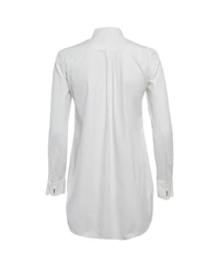 Pre-Owned Dolce & Gabbana Women's Cotton Half Placket Blouse