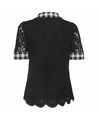 Pre-Owned Dolce & Gabbana Women's Lace T-Shirt
