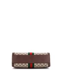 Pre-Owned Gucci Medium Ophidia Convertible Boston Bag Gg Coated Canvas