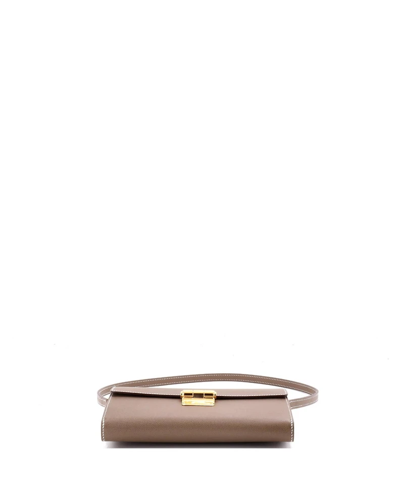 Pre-Owned HERMES Charniere To Go Pouch Madame