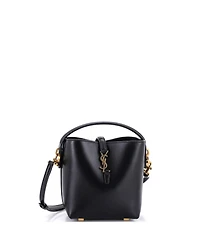 Pre-Owned Saint Laurent Mini Le 37 Bucket Bag Leather