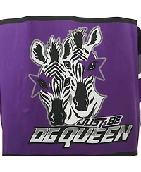 Pre-Owned Dolce & Gabbana Women's Zebra Print Satin Oversized T-Shirt