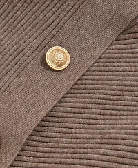 Reiss Women's Lexi Button Shawl Jumper Top