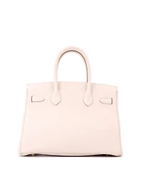 Pre-Owned HERMES Birkin 30 Handbag Light Togo with Gold Hardware