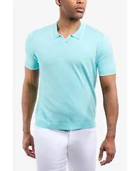 Xray Men's Collar V-Neck Polo Sweater