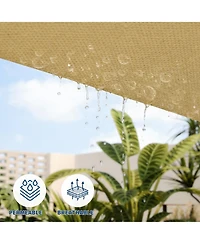 gaomon Sunshade Sail Shade Cloth, Sunshade for Patio, Backyard, Deck, Garden, Sand