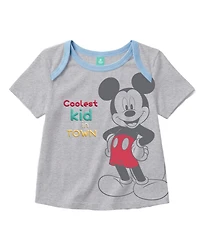 Disney Baby Boys' Hooded Jacket, T-Shirt and Pants, 4-Piece Set