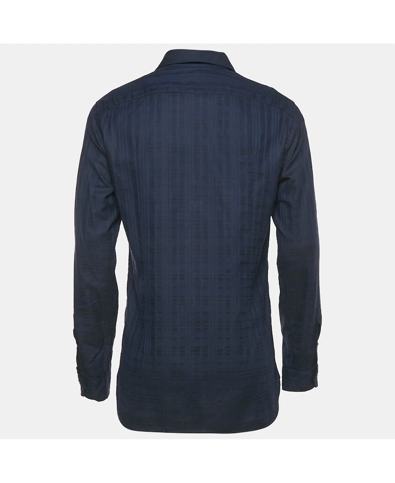 Pre-Owned Burberry Men's Checks Cotton Tailored Shirt