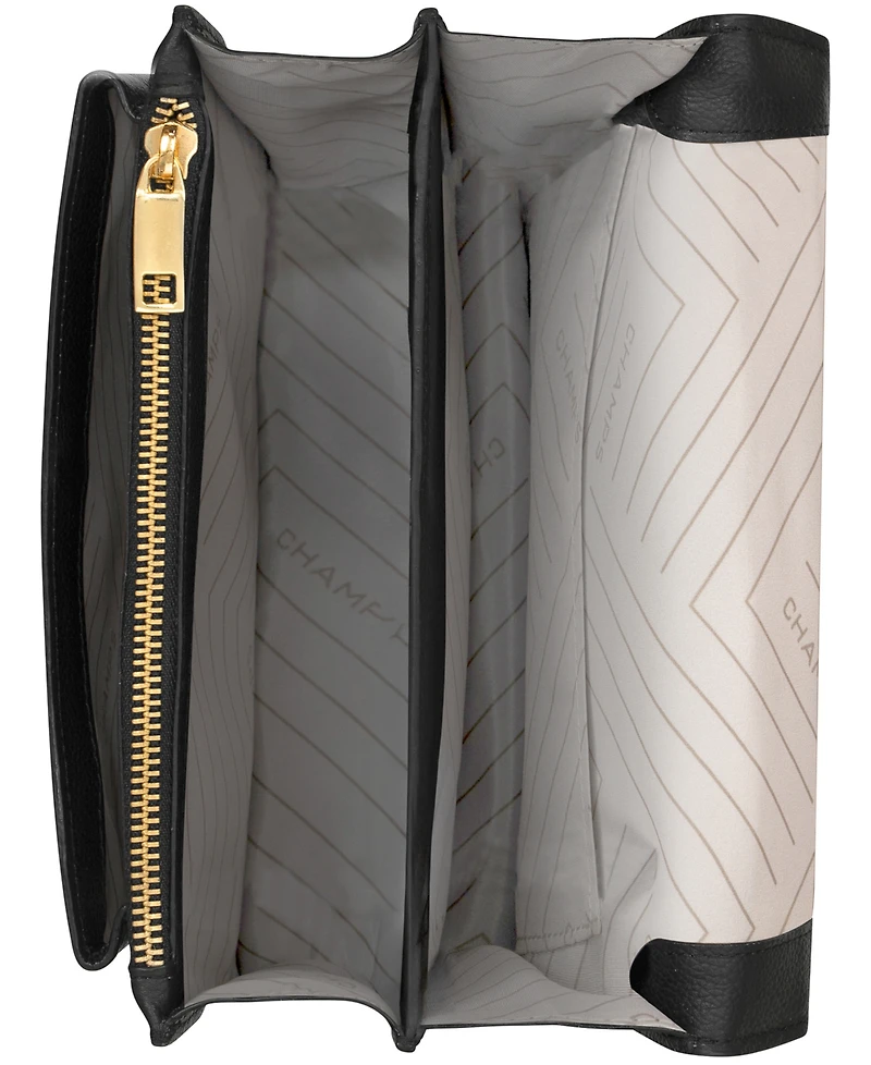 Champs Leather Travel Clutch Shoulder Bag