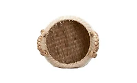 Household Essentials Cattail and Paper Terra Basket