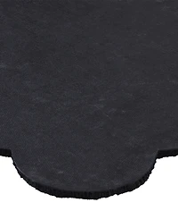 Vcny Home Bow Scalloped Edge Coir Outdoor Doormat, 30" x 48"