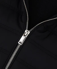 Reiss Men's Newford Funnel-Neck Quilted Knit Gilet