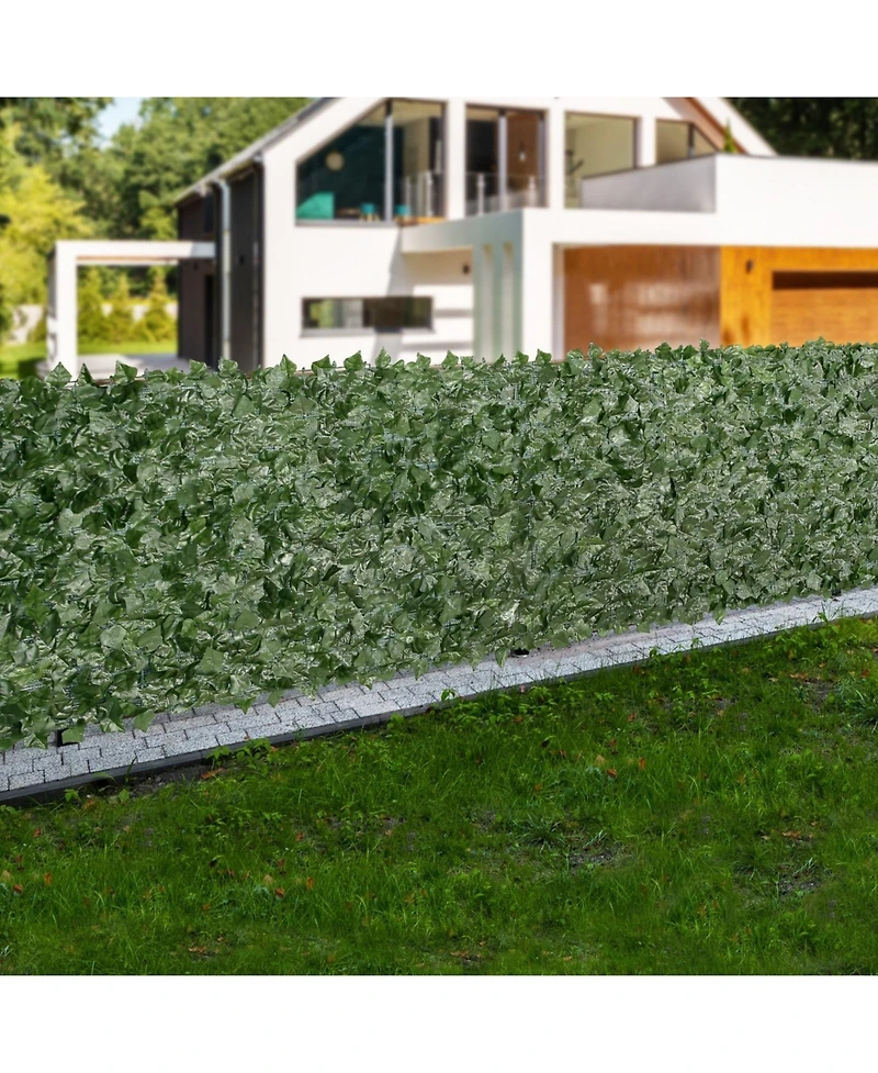 Sugift Ivy Privacy Fence, 96 x 72 inches, Artificial Wall
