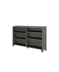 Max & Lily Classic 6-Shelf Bookcase, Solid Wood Bookcase for Kids Bedroom/Playroom