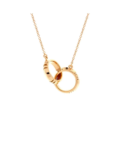Pre-Owned Tiffany & Co Atlas X Closed Interlocking Pendant Necklace