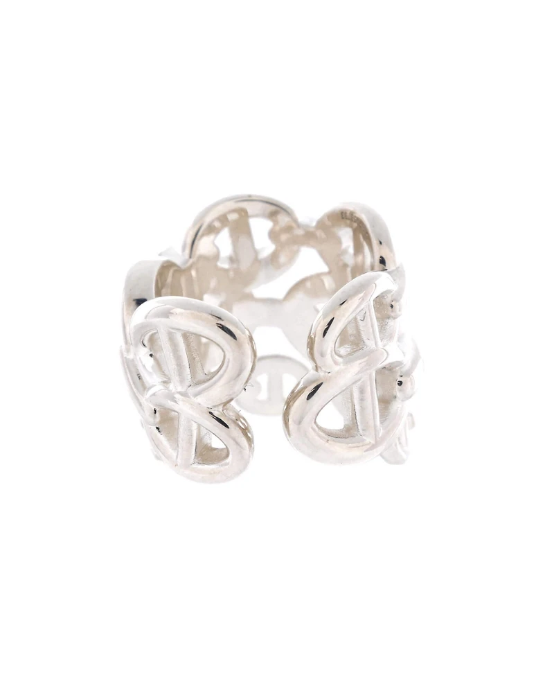 Pre-Owned HERMES Chaine d'Ancre Enchainee Ring