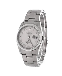 Pre-Owned Rolex Oyster Perpetual Datejust Automatic Watch in Stainless Steel 36mm