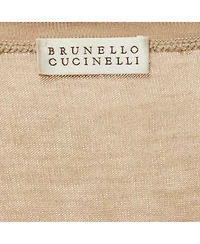 Pre-Owned Brunello Cucinelli Women's Cotton Knit Sleeveless Short Dress