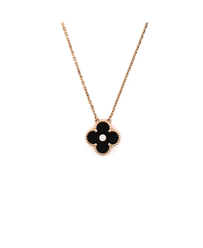 Pre-Owned Van Cleef & Arpels Vintage Alhambra Pendant Necklace