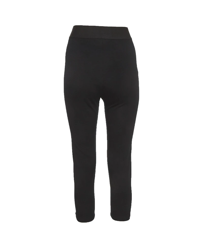 Pre-Owned Dolce & Gabbana Women's Logo Band Jersey Leggings