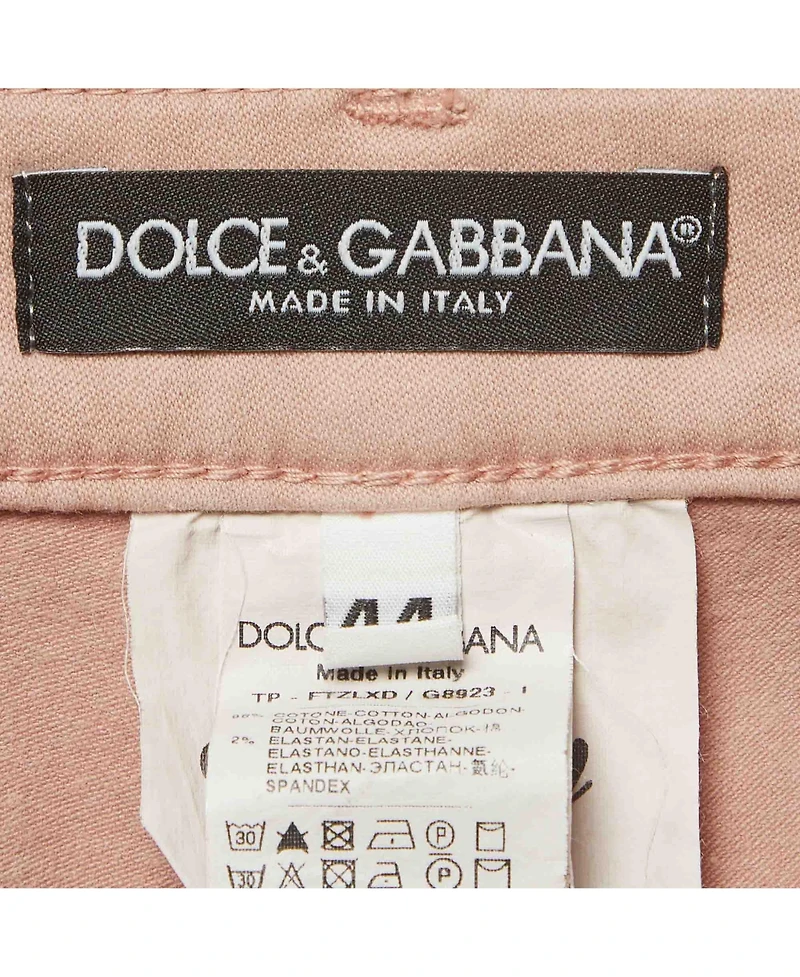 Pre-Owned Dolce & Gabbana Women's Denim Mid Rise Jeans