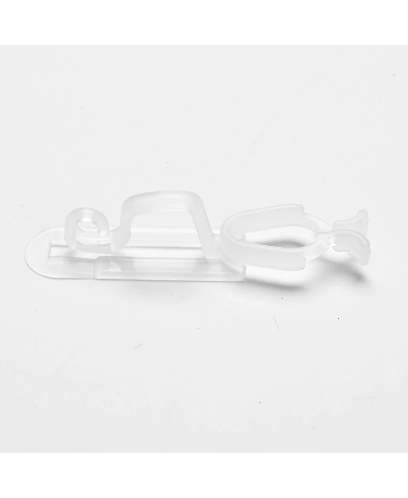 DELight 100 Pieces Christmas Light Clips All in One Plus C7 C9 Hangers for Gutters