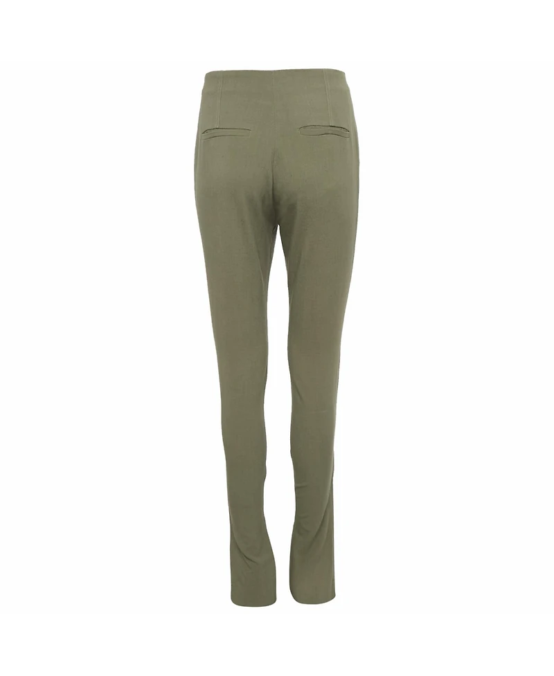 Pre-Owned Jacquemus Women's Linen Blend Skinny Trousers