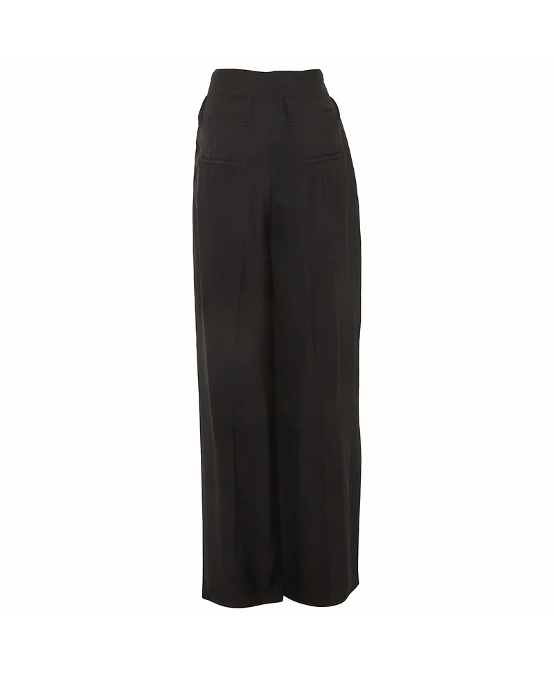 Pre-Owned Off-White Women's Crepe Straight Leg Trousers