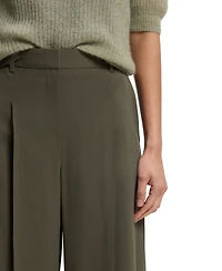 Boss by Hugo Women's Stretch Crepe Regular-Fit Pants