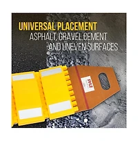 Pyle Portable 9.8-Foot Speed Bump Traffic Guard