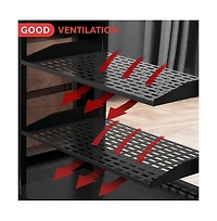 Pyle 1U Universal Server Rack Shelf Mount Tray