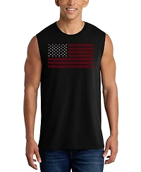 La Pop Art Men's Crewneck Tank Top